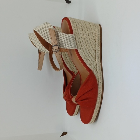 New Lucky Brand Macrimay Espadrille Wedge Sz 7.5 - Picture 3 of 8